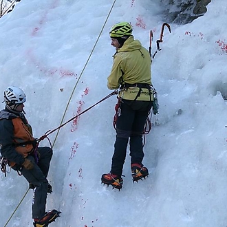 ICE CLIMBING TEST DAY